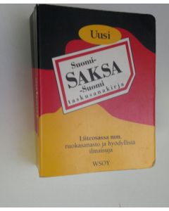 Kirjailijan Juha Lares käytetty kirja Suomi-saksa-suomi : taskusanakirja