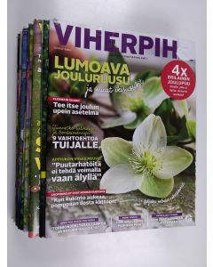käytetty teos Viherpiha vuosikerta 2017 (nrot 1-12)