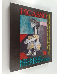 Kirjailijan Pablo Picasso käytetty kirja Picasso Helsinki : mestariteoksia Pariisin Picasso-museosta = masterpieces from the Musee National Picasso in Paris
