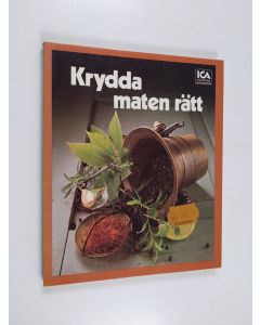 Kirjailijan Antje Schunka käytetty kirja Krydda maten rätt