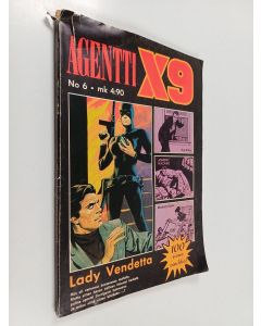 käytetty kirja Agentti X9 N:o 6