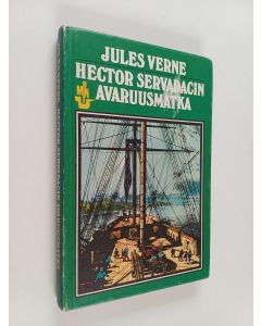 Kirjailijan Jules Verne käytetty kirja Hector Servadacin avaruusmatka