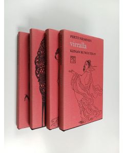 Kirjailijan Pertti Nieminen käytetty kirja Kiinan runoutta 1-4 : Suuri tuuli ; Jadepuu ; Syksyn ääni ; Virralla