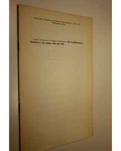 Kirjailijan Ilmari Välikangas käytetty teos Die Vogelberingung in Finnland in den Jahren 1948 und 1949