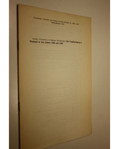 Kirjailijan Ilmari Välikangas käytetty teos Die Vogelberingung in Finnland in den Jahren 1948 und 1949