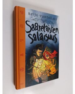 Kirjailijan Reijo Vahtokari käytetty kirja Saarelaisten salaisuus