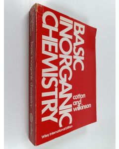 Kirjailijan F. Albert Cotton käytetty kirja Basic inorganic chemistry