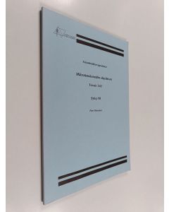 Kirjailijan Petri Heinonen käytetty kirja Mikrotietokoneiden ohjelmistot : Versio 1.01 : Syksy 98