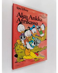 Kirjailijan Walt Disney käytetty kirja Aku Ankka Afrikassa
