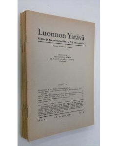 käytetty teos Luonnon ystävä vuosikerta 1938