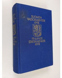 käytetty kirja Suomen valtiokalenteri 1998