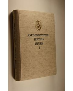 Kirjailijan Heikki Hosia käytetty kirja Valtioneuvoston historia 1917-1966 1, Ministeristöjen historia 1917-1939