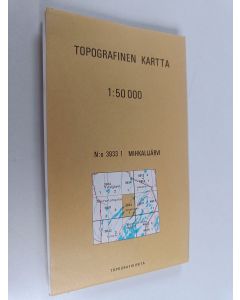 käytetty teos Topografinen kartta 1:50000 : N:o 3933 1 Mihkalijärvi