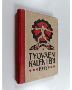 käytetty kirja Työväen kalenteri 1917