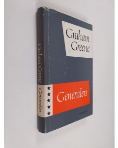 Kirjailijan Graham Greene käytetty kirja Generalen : historien om en vänskap