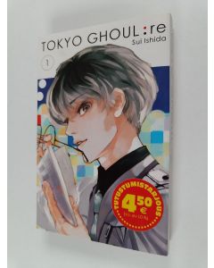 Kirjailijan Sui Ishida käytetty kirja Tokyo Ghoul: re 1