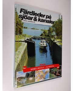 Kirjailijan Stig Sandelin käytetty kirja Färdleder på sjöar & kanaler