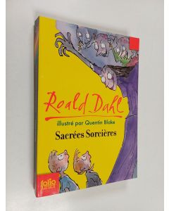 Kirjailijan Roald Dahl käytetty kirja Sacrées sorcières