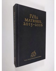 käytetty kirja IVAs matrikel 2015-2016