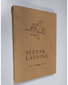 käytetty kirja Svensk läsning : sanasto