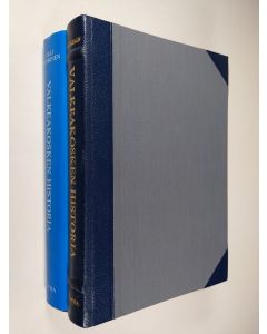 Kirjailijan Olli Vuorinen käytetty kirja Valkeakosken historia 1-2 (tekijän omiste)