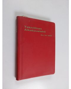 käytetty teos Teknillinen aikakauslehti 1B/1966