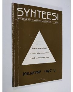 Kirjailijan Eero ym. Tarasti käytetty kirja Synteesi 4/95 : Taiteidenvälisen tutkimuksen aikakauslehti