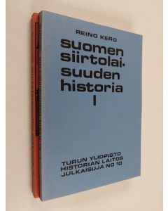 käytetty kirja Suomen siirtolaisuuden historia 1-2