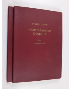 Kirjailijan Jaakko Voipio käytetty kirja Verotapausten käsikirja 1-2