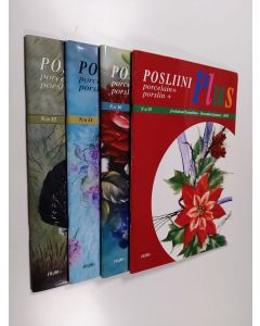 käytetty teos Posliini plus vuosikerta 2010 (4 lehteä)