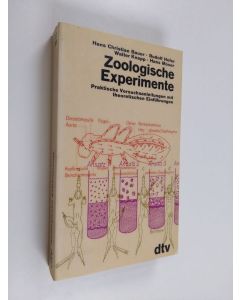 Kirjailijan Hans Christian Bauer käytetty kirja Zoologische Experimente - praktische Versuchsanleitungen mit theoretischen Einführungen