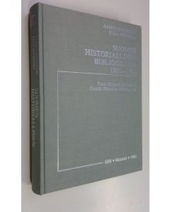 Kirjailijan Aarno Maliniemi käytetty kirja Suomen historiallinen bibliografia 1901-1925 = Finsk historisk bibliografi = Finnish historical bibliography (ERINOMAINEN)