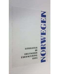 käytetty teos Literatur in Deutscher Ubersetzung 1995