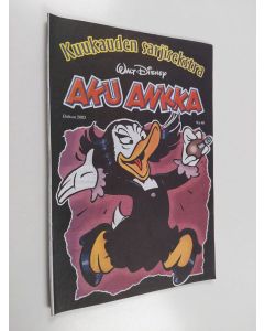 Kirjailijan Walt Disney käytetty teos Aku Ankka elokuu 2002 : kuukauden sarjisekstra