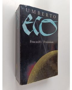 Kirjailijan Umberto Eco käytetty kirja Foucault's pendulum