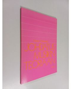 Kirjailijan Osmo Lindeman käytetty kirja Johdatus musiikin teoriaan