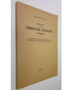 käytetty kirja Bulletin de la Commission geologique de Finlande n:o 188