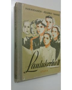 Kirjailijan P. Poijärvi käytetty kirja Laulukerho III