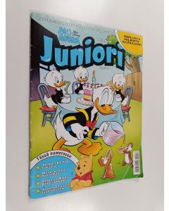 Kirjailijan Walt Disney käytetty teos Aku Ankka juniori 9/2019