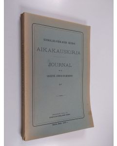 käytetty kirja Suomalais-ugrilaisen seuran aikakauskirja 51