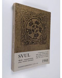 käytetty kirja Suomen Valtakunnan Urheiluliiton vuosikirja 1968 ja SVUL:n vuosikertomus 1967