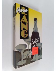 Kirjailijan Maria Lang käytetty kirja Farligt att förtära