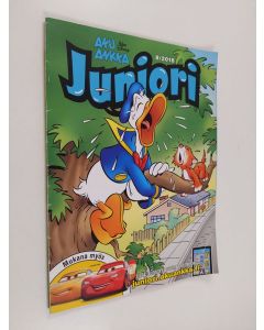 Kirjailijan Walt Disney käytetty teos Aku Ankka juniori 8/2018