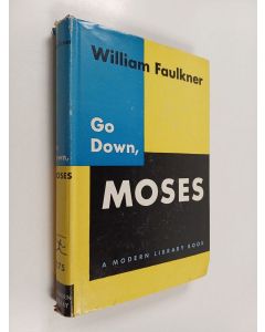 Kirjailijan William Faulkner käytetty kirja Go Down, Moses