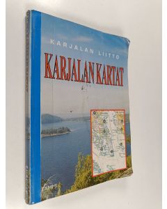 Kirjailijan Martti I. Jaatinen käytetty kirja Karjalan kartat