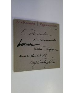 Kirjailijan Erik Kruskopf käytetty kirja Vapaamuotoista
