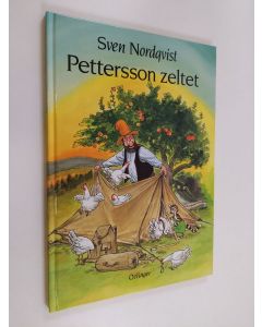 Kirjailijan Sven Nordqvist käytetty kirja Pettersson zeltet