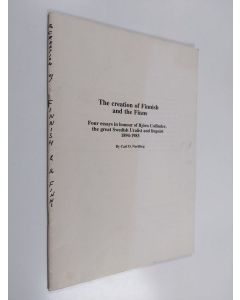 Kirjailijan Carl O. Nordling käytetty teos The creation of Finnish and the Finns : four essays in honour of Björn Collinder, the great Swedish uralist and linguist 1894-1983