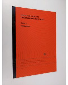 Kirjailijan Matti Suonperä käytetty teos Selostus Euroopan neuvoston järjestämästä kongressista "Research into factors affecting the practise of sport for all"