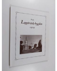käytetty kirja Från Lappträsk-bygden 1929